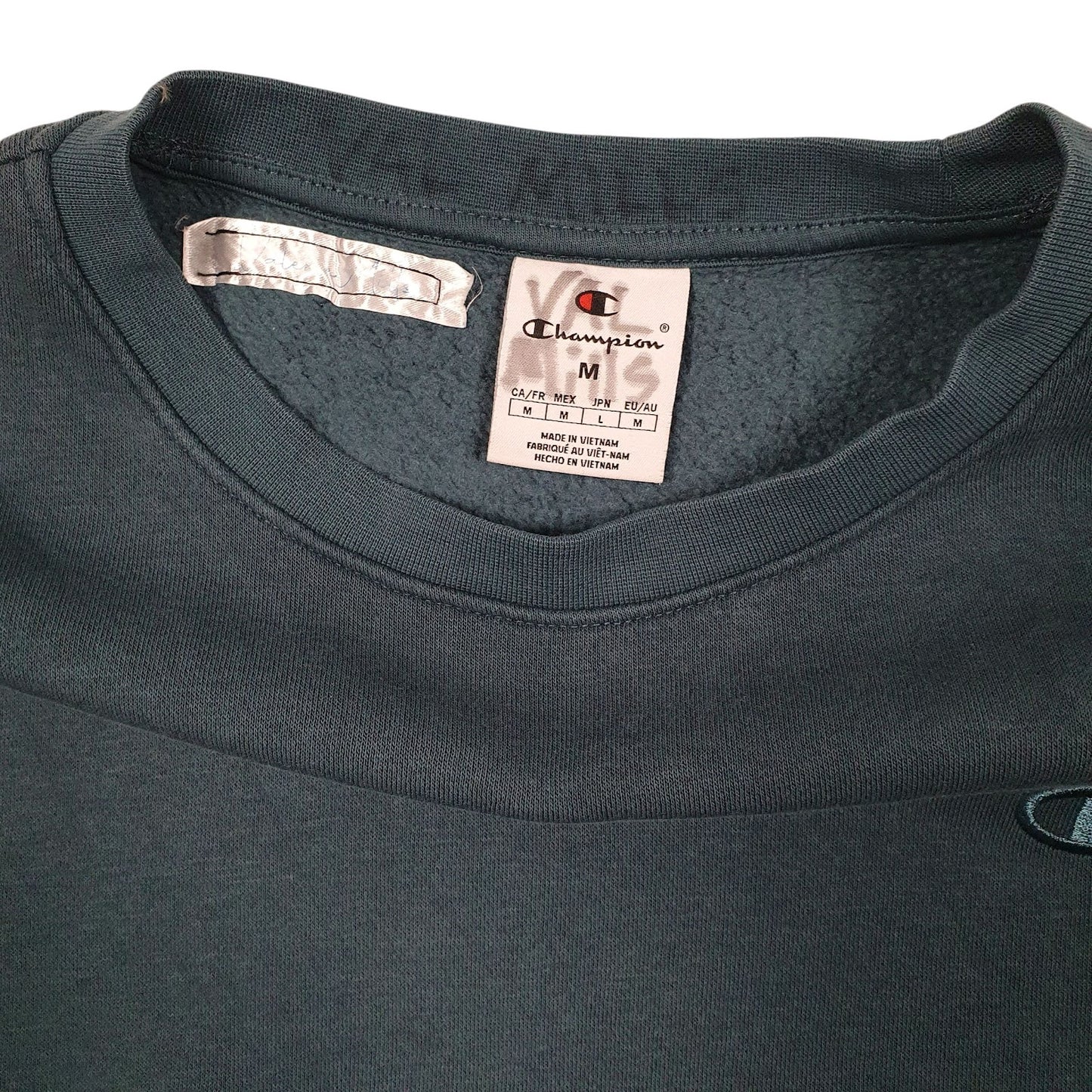 Womens Blue Champion  Crewneck Jumper