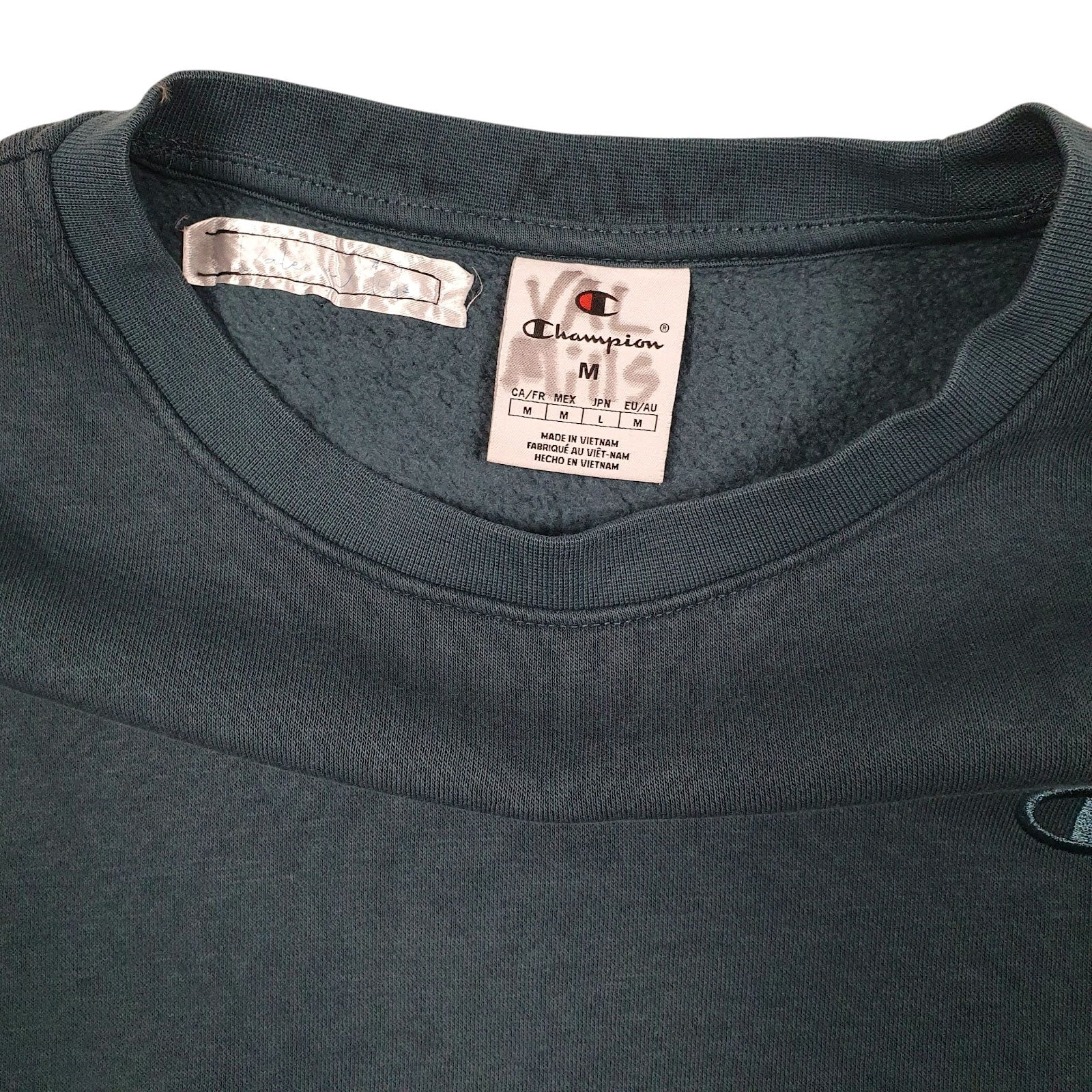 Womens Blue Champion  Crewneck Jumper