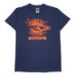 Mens Navy Jerzees Vintage 00s Made In USA Short Sleeve T Shirt