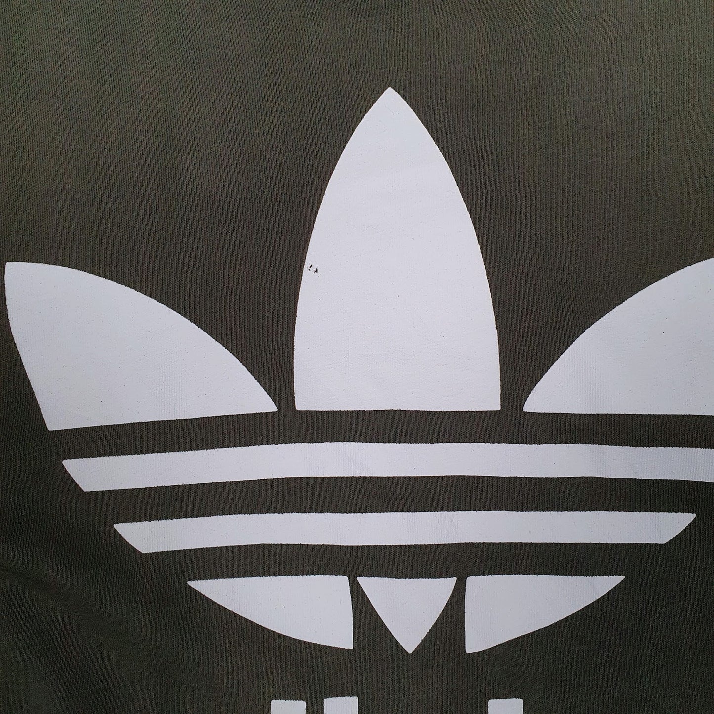 Mens Green Adidas   T Shirt