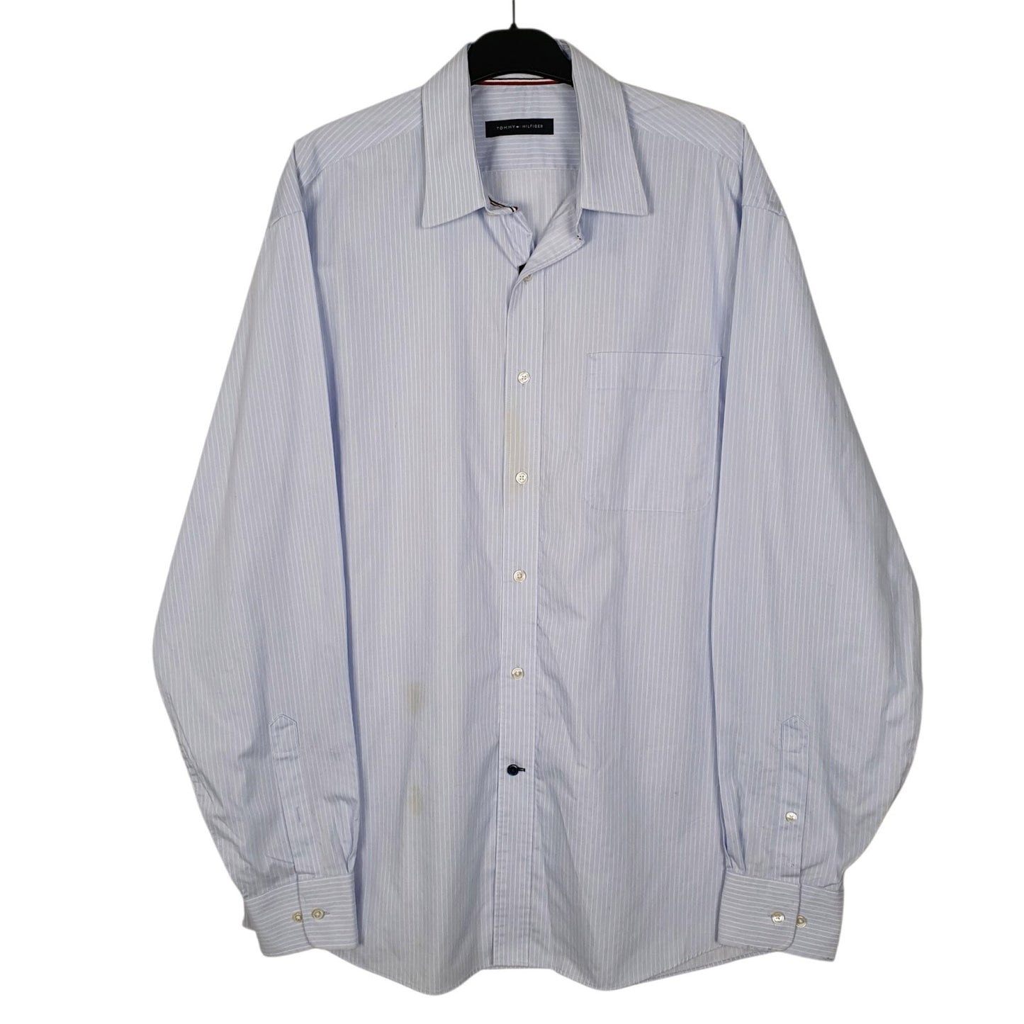 Mens Blue Tommy Hilfiger  Long Sleeve Shirt