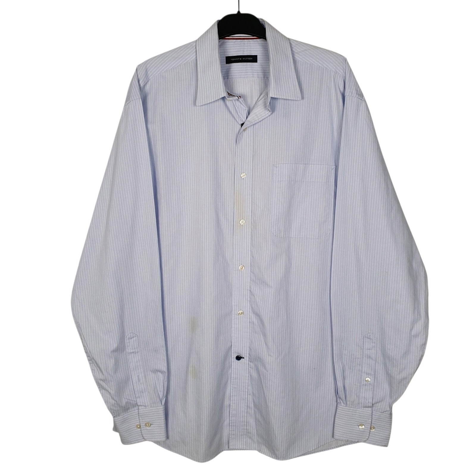 Mens Blue Tommy Hilfiger  Long Sleeve Shirt