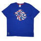Mens Blue Adidas 2012 Olympics Team GB Short Sleeve T Shirt