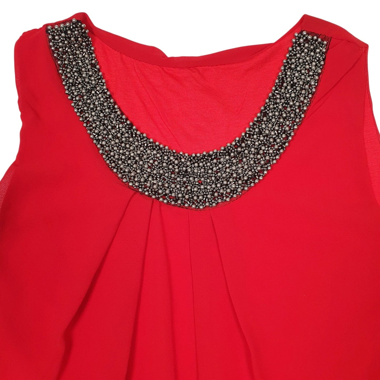 Womens Red Unbranded Loose Summer  Dress