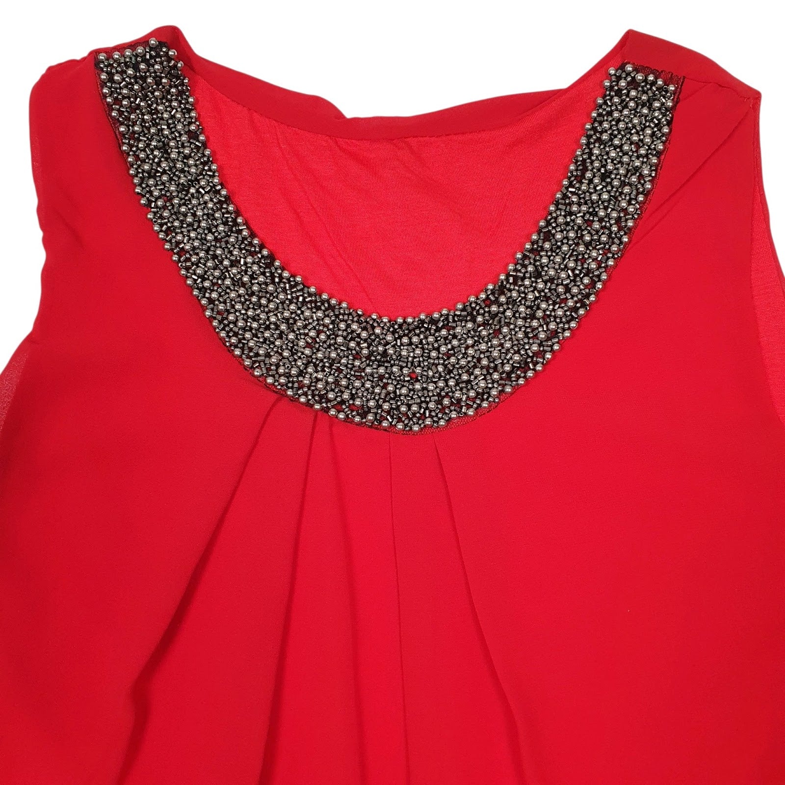 Womens Red Unbranded Loose Summer  Dress