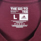 Mens Burgundy Adidas Trojan Softball  T Shirt