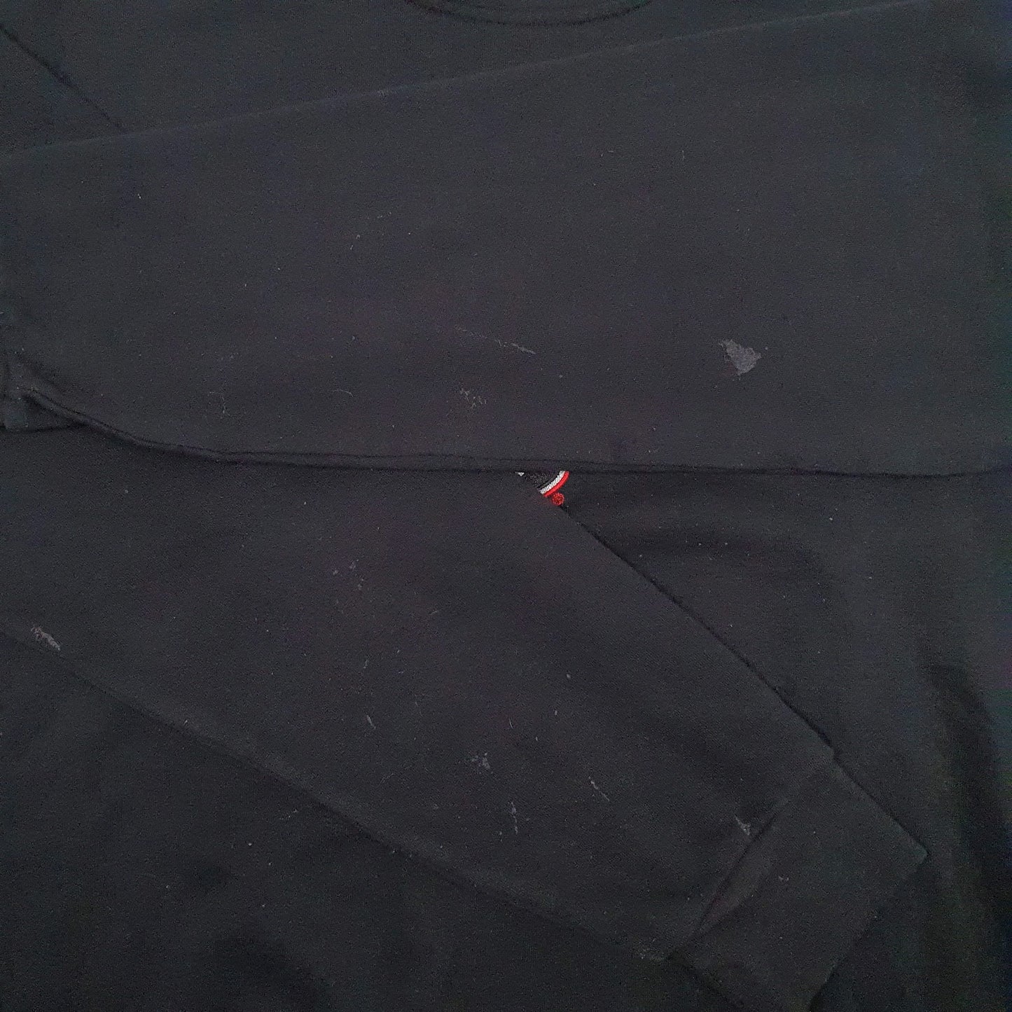 Mens Black Champion Georgia Crewneck Jumper