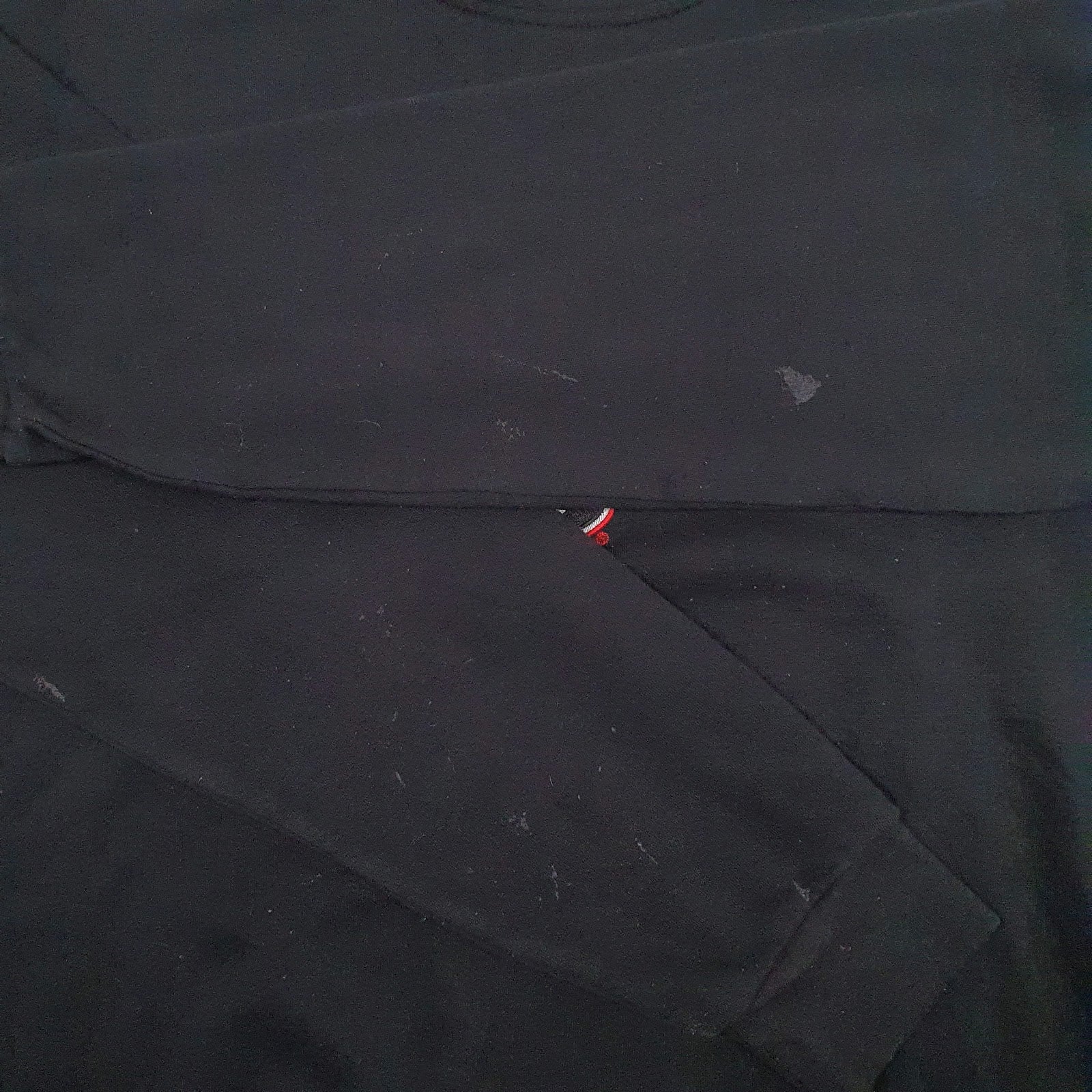 Mens Black Champion Georgia Crewneck Jumper
