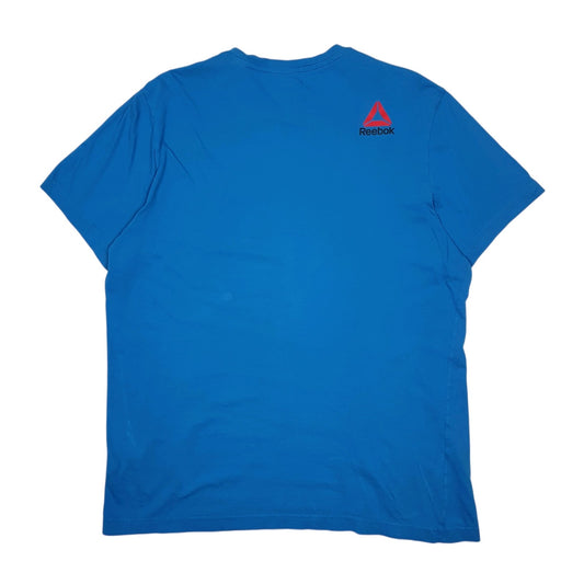 Mens Blue Reebok   T Shirt