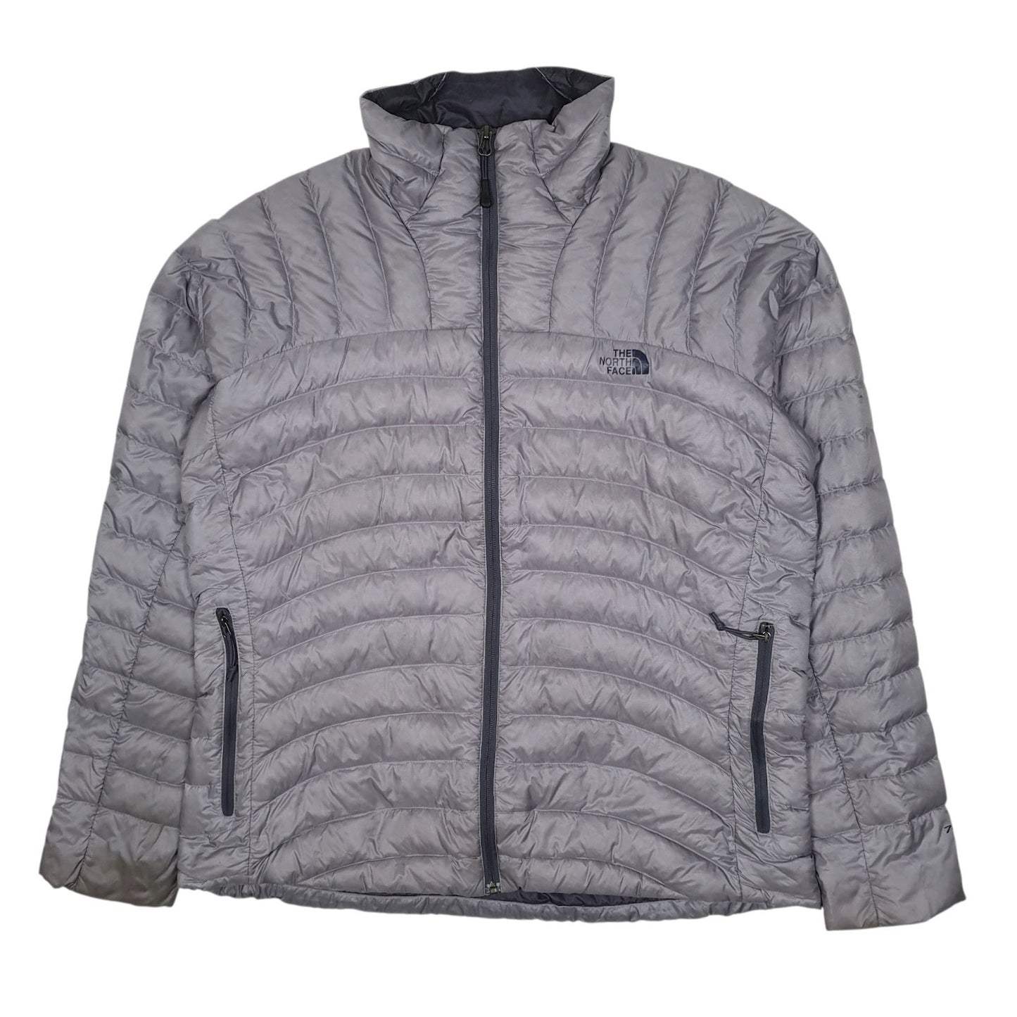 Womens Purple The North Face 700 Crewneck Coat