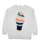 Mens White Adidas Ice Cream Crewneck Jumper