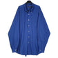 Mens Blue Nautica Vintage 90s Long Sleeve Shirt