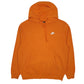 Mens Orange Nike  Hoodie Jumper