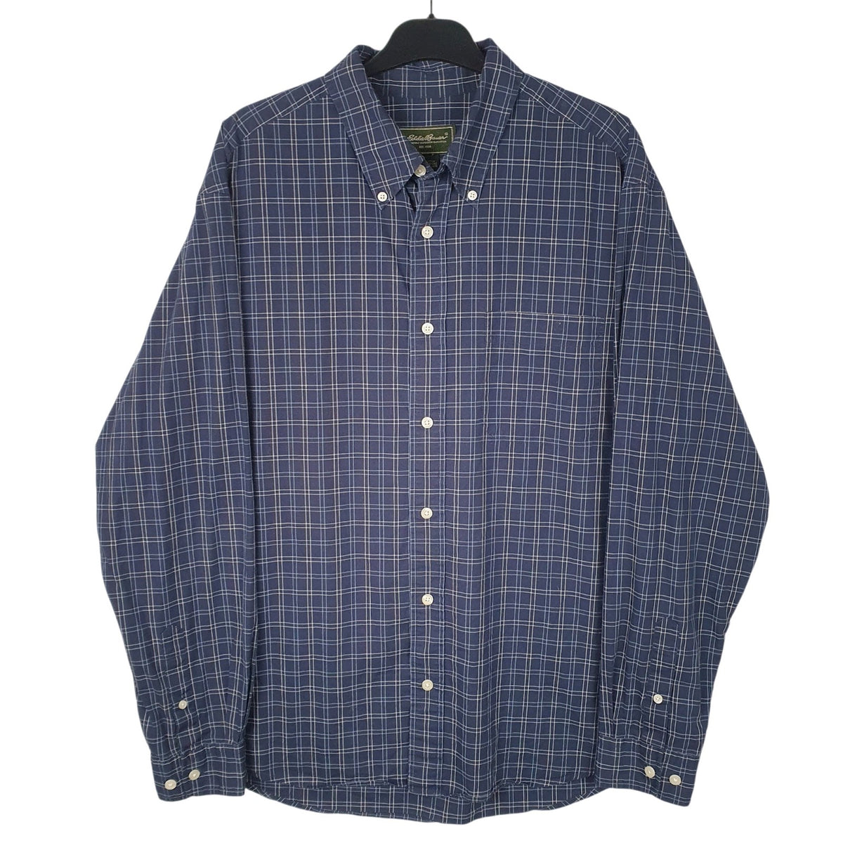 Mens Navy Eddie Bauer  Long Sleeve Shirt