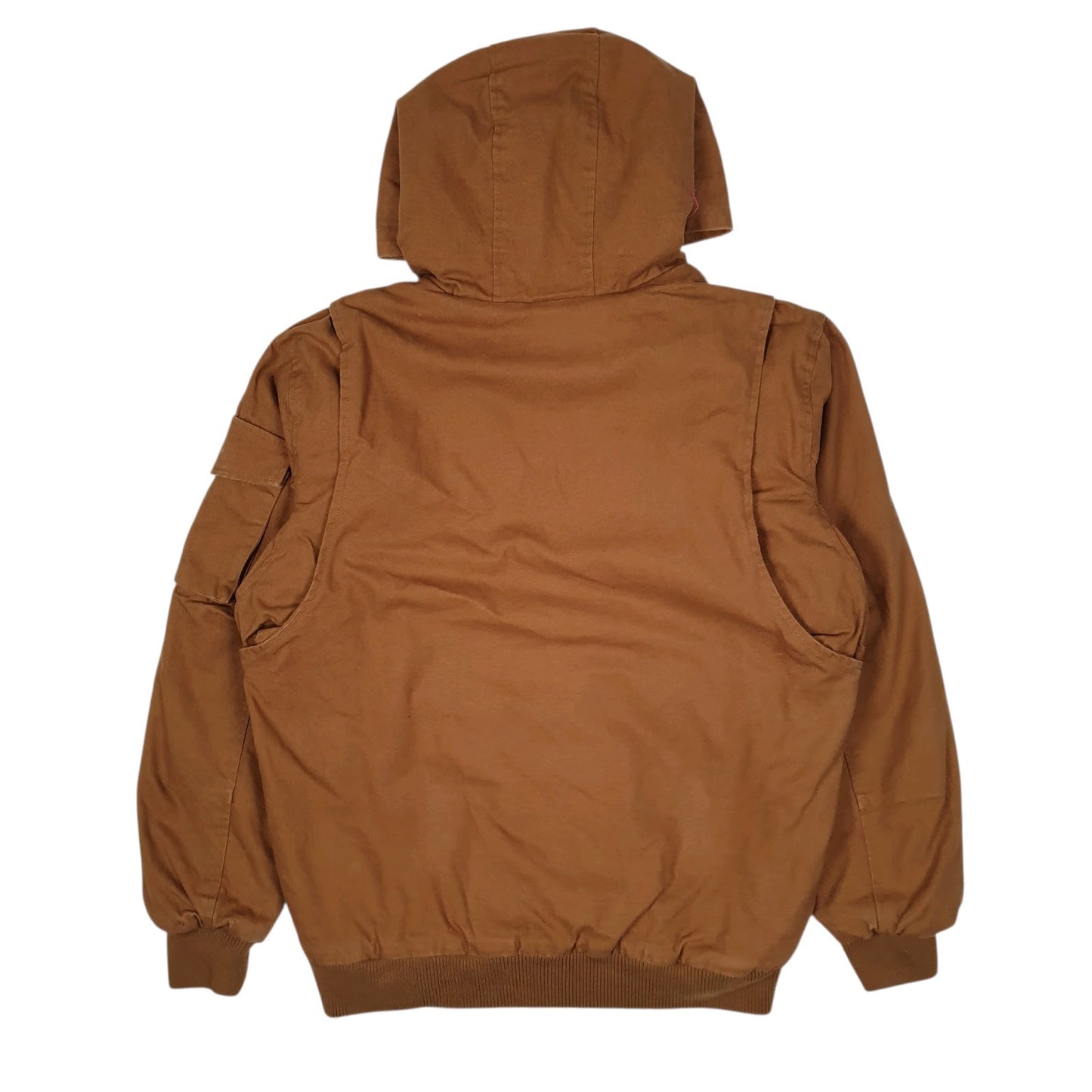 Mens Brown Lee Sherpa Lined Active  Coat