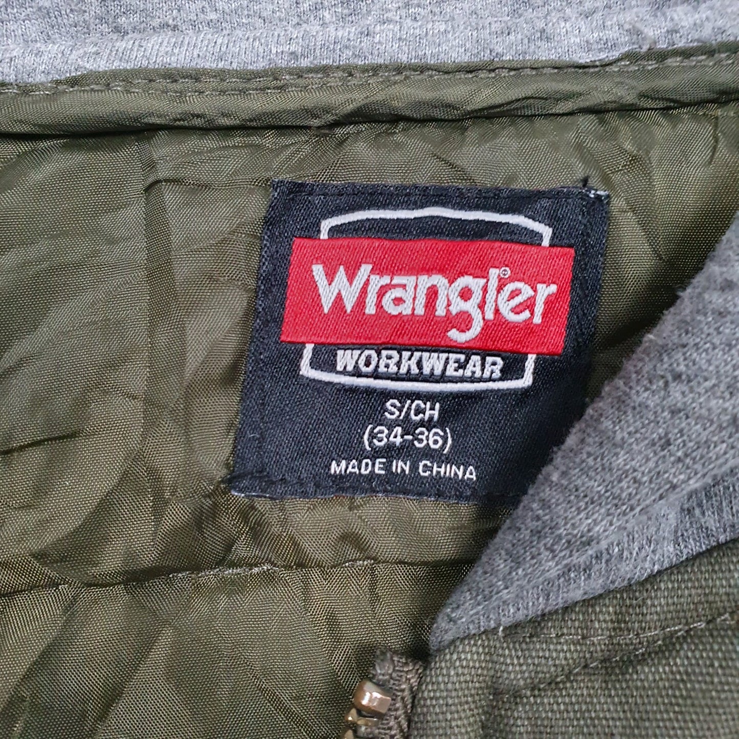 Mens Green Wrangler   Coat