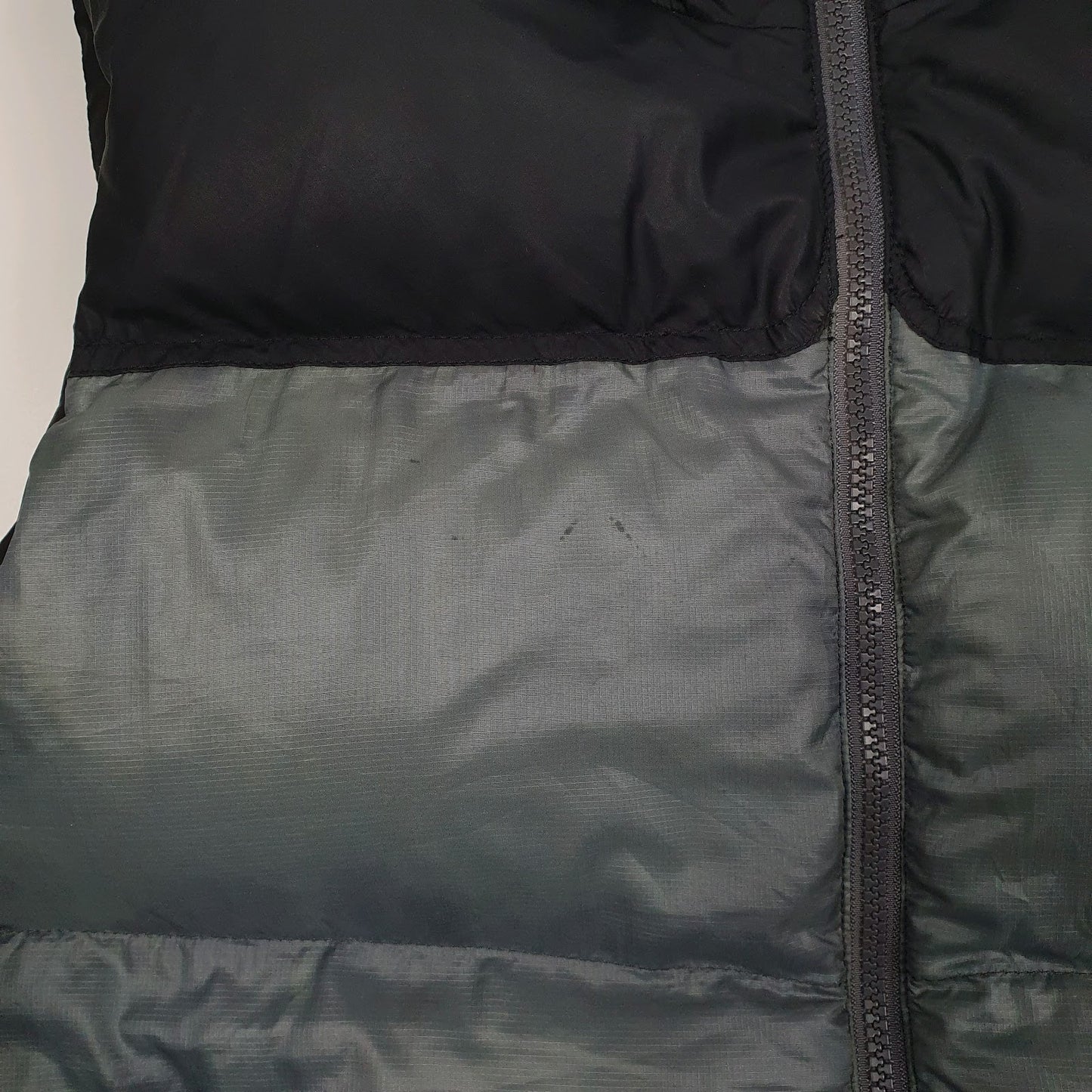 Mens Grey The North Face Nuptse Gilet Vest Bodywarmer  Coat