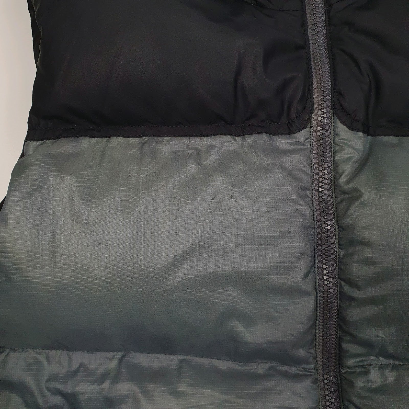 Mens Grey The North Face Nuptse Gilet Vest Bodywarmer  Coat