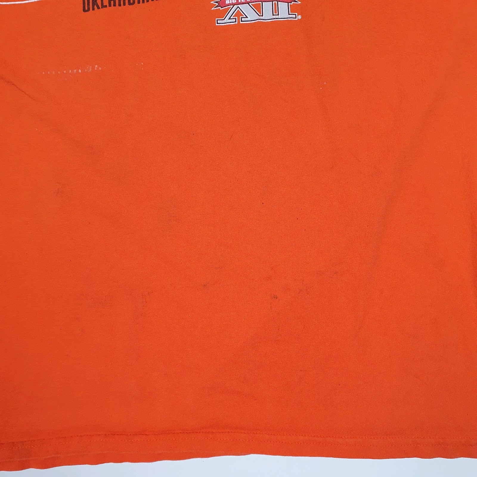 Mens Orange Gildan Oklahoma State Football Champions NFL  T Shirt