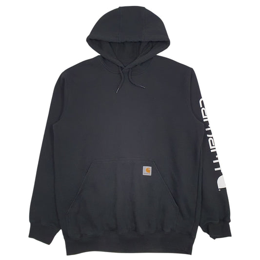 Mens Black Carhartt  Hoodie Jumper