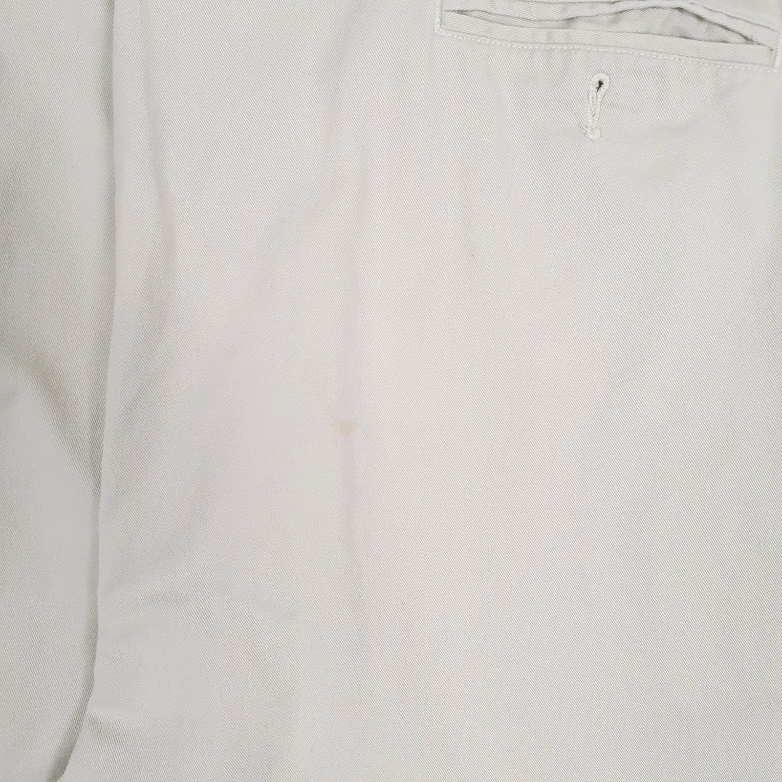 Mens Cream Polo Ralph Lauren Hammond Pant Pleated  Trousers