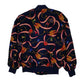 Womens Navy Alfred Dunner Vintage 90s Quarter Zip Coat