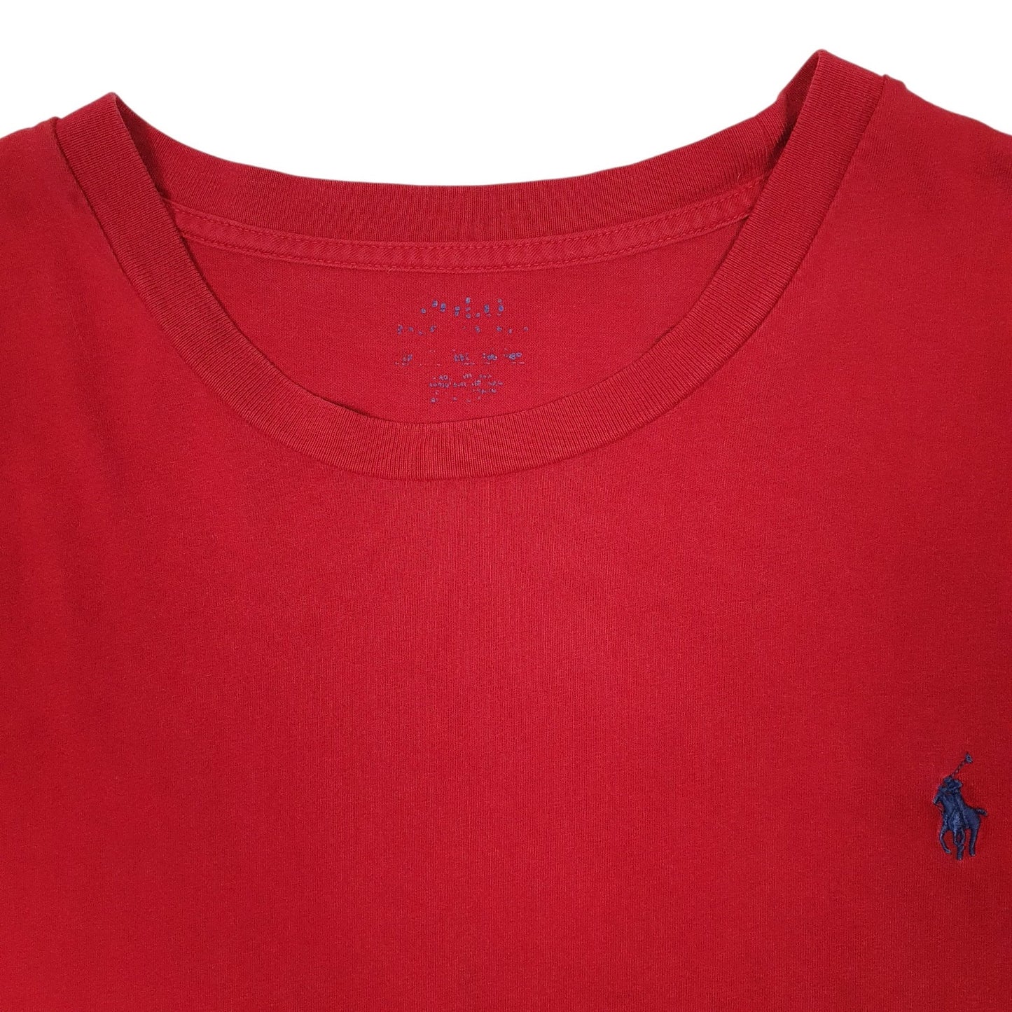 Mens Red Polo Ralph Lauren   T Shirt