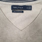 Mens Beige Nautica  Crewneck Jumper