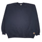 Mens Navy Carhartt  Crewneck Jumper