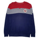 Mens Navy Armani  Crewneck Jumper