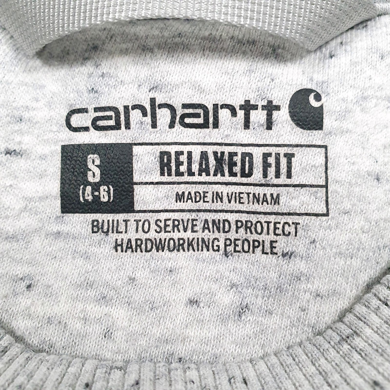 Womens Grey Carhartt  Crewneck Jumper