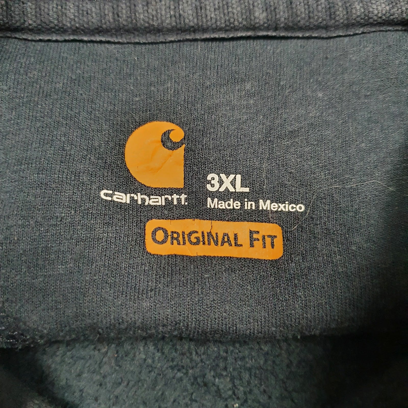 Mens Navy Carhartt  Hoodie Jumper