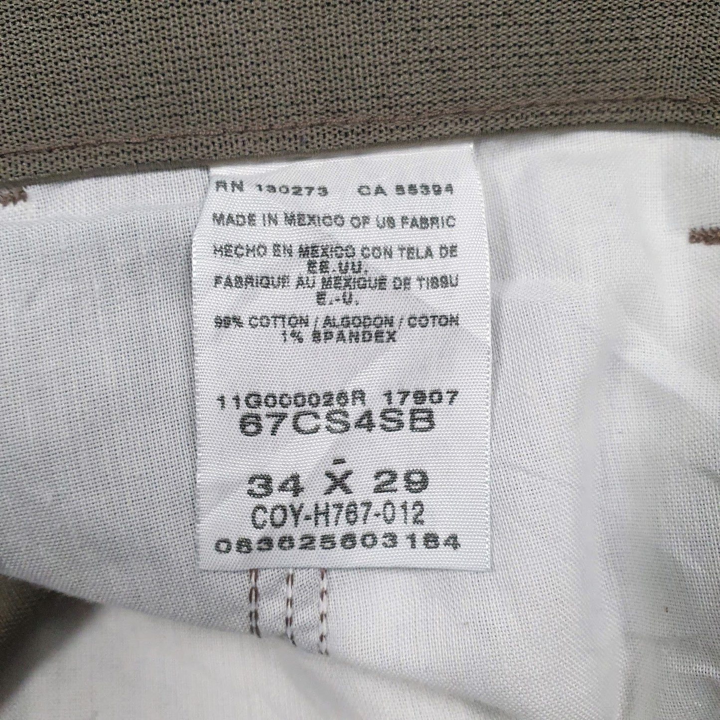Mens Brown Wrangler   Trousers