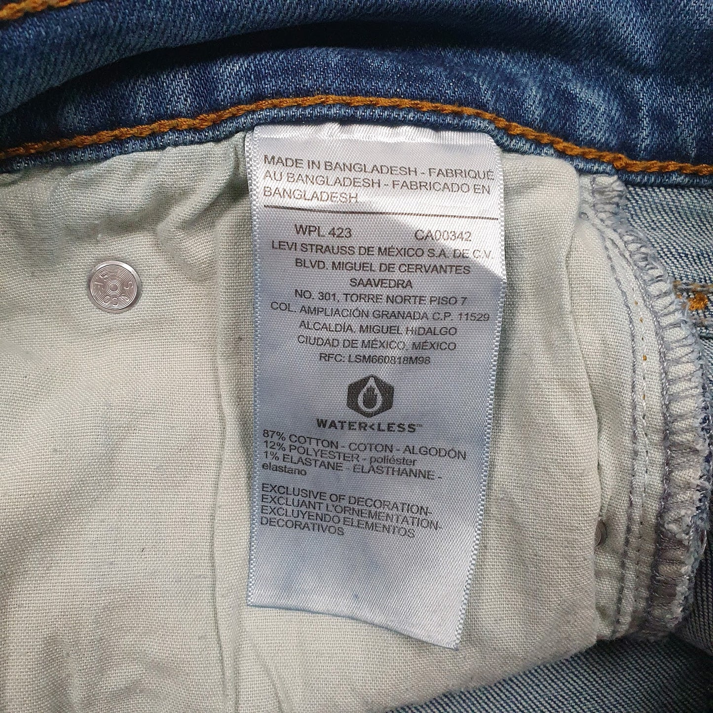 Mens Blue Levis   Jeans