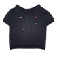 Womens Black Claudia Corelle  Short Sleeve T Shirt
