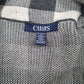 Womens Grey Chaps  Full Zip Jumper