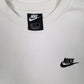 Mens White Nike  Crewneck Jumper