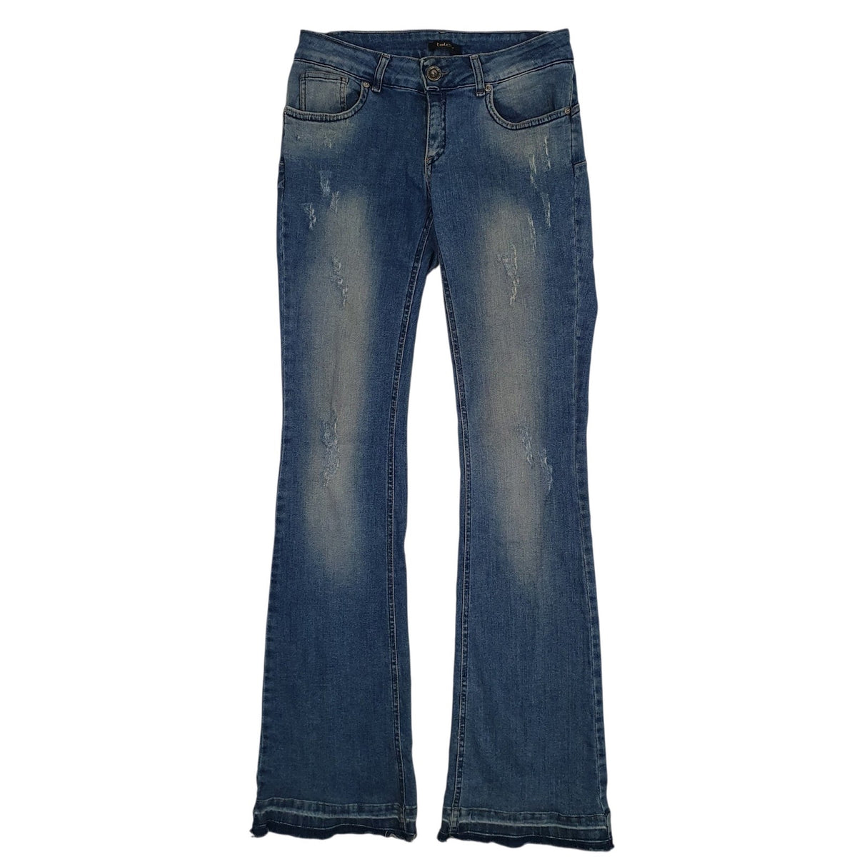 Womens Blue Talco  Distressed JeansW30 L34