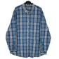 Mens Blue Eddie Bauer  Long Sleeve Shirt