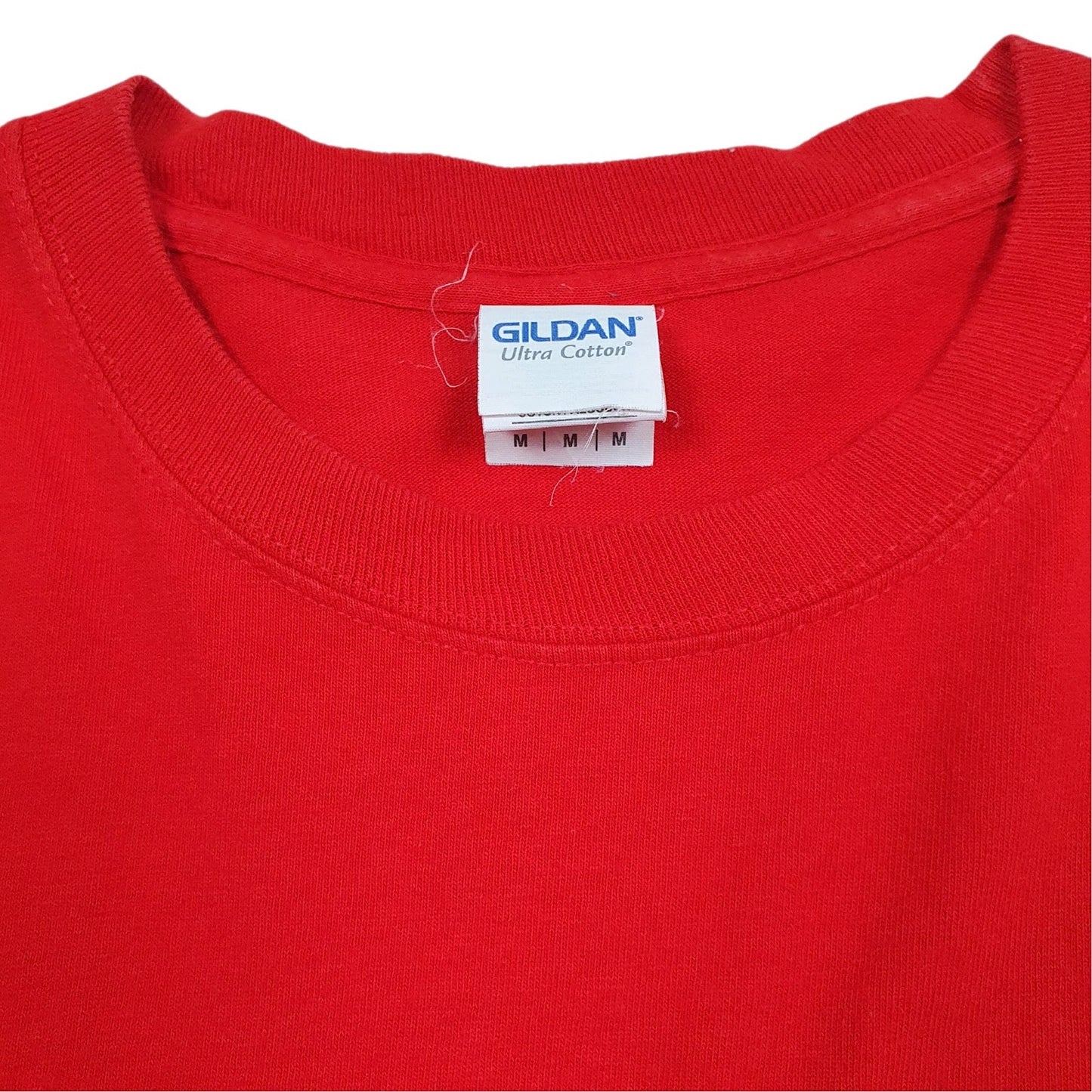 Mens Red Gildan Washington Soccer  T Shirt