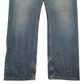 Mens Blue Levis Distressed  Jeans