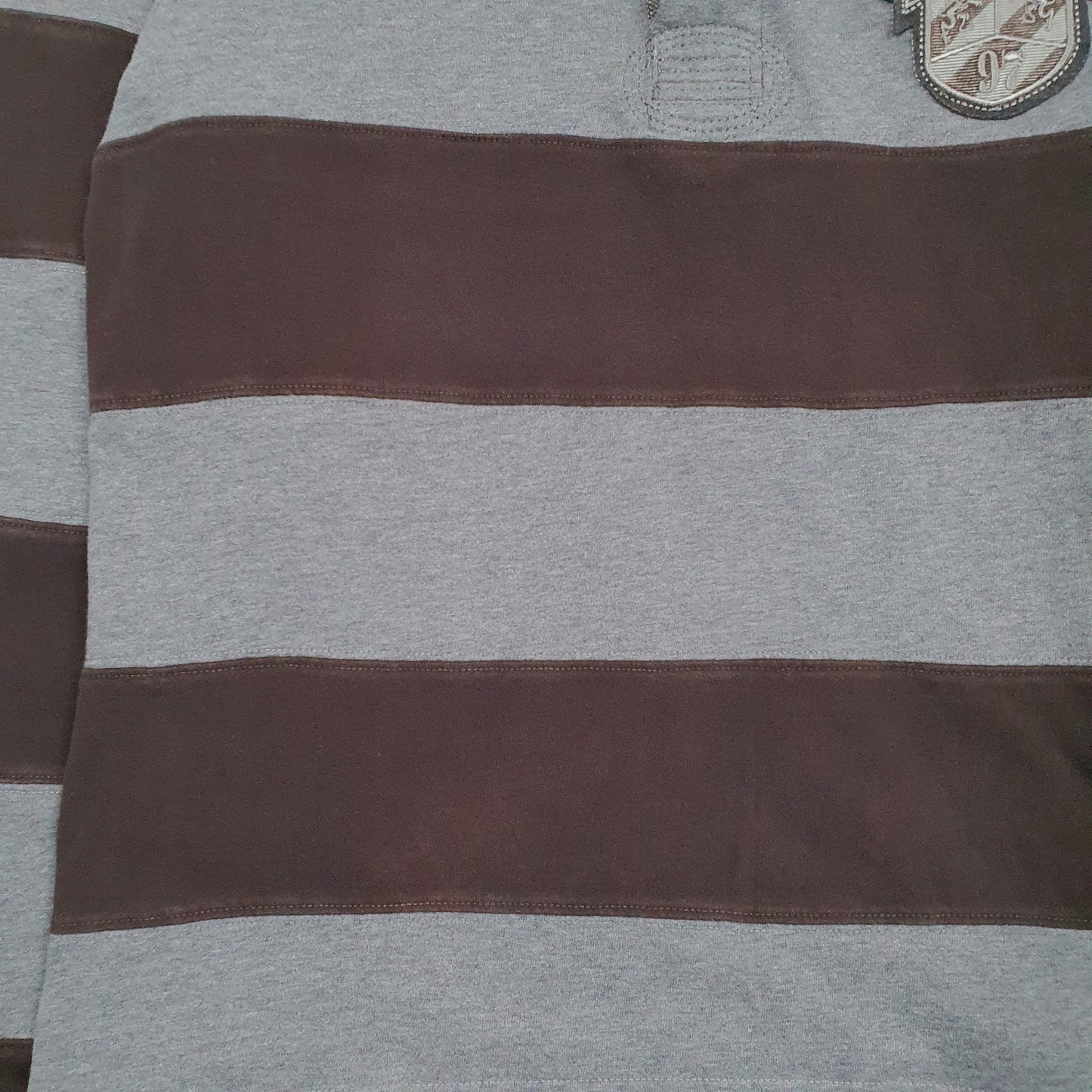 Mens Grey Sfera Urban Vintage Polo Rugby  Polo Shirt