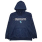 Mens Navy Adidas Brunswick Baseball Hoodie Jumper