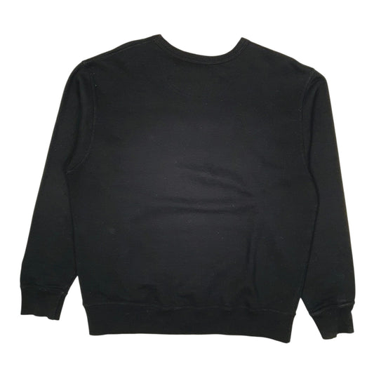 Mens Black Champion  Crewneck Jumper