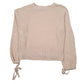 Womens Pink Motivi Knit Crewneck Jumper