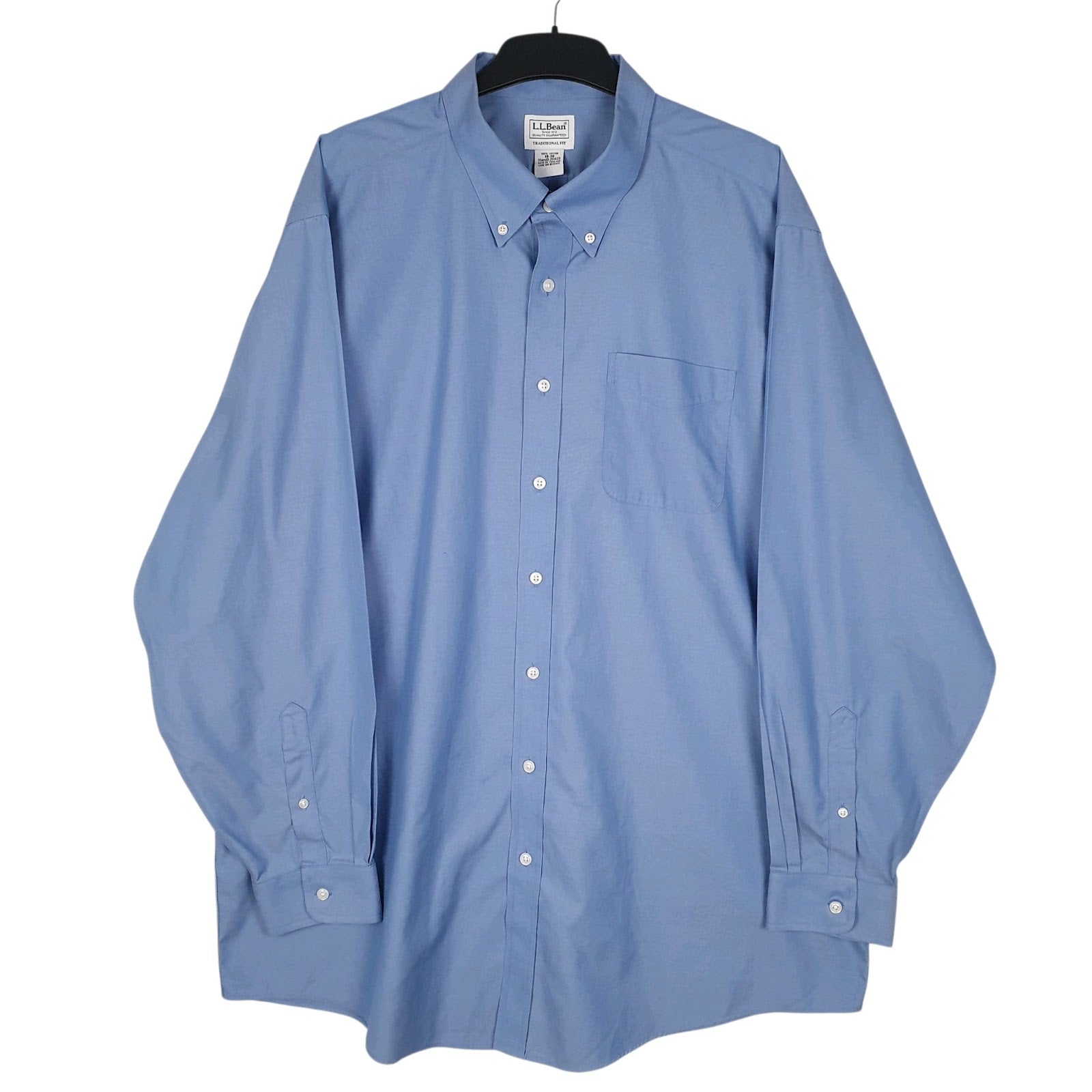 Mens Blue L.L.Bean  Long Sleeve Shirt