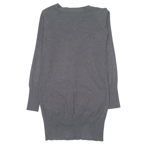 Womens Grey Zara  Cardigan Jumper