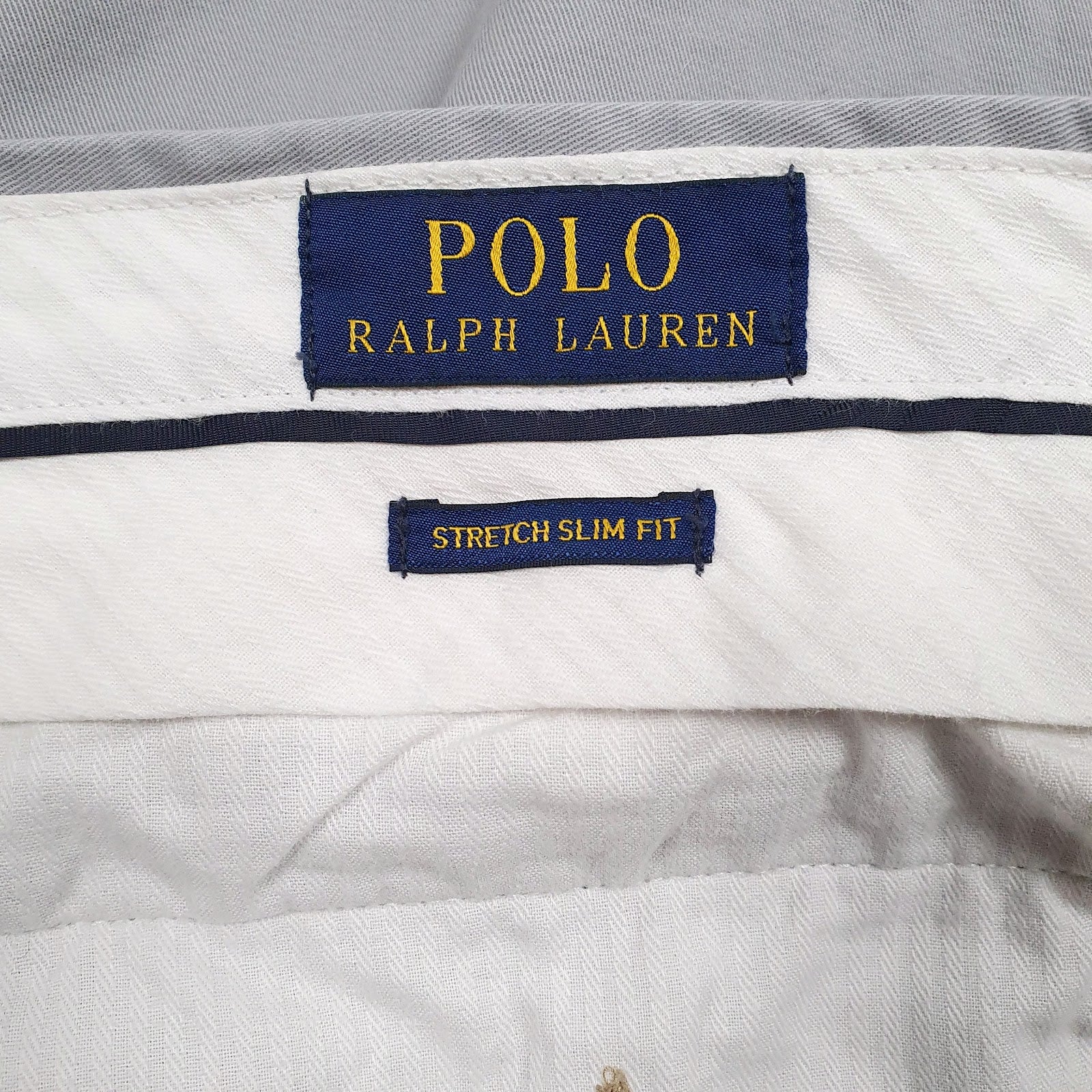 Mens Grey Polo Ralph Lauren   Trousers