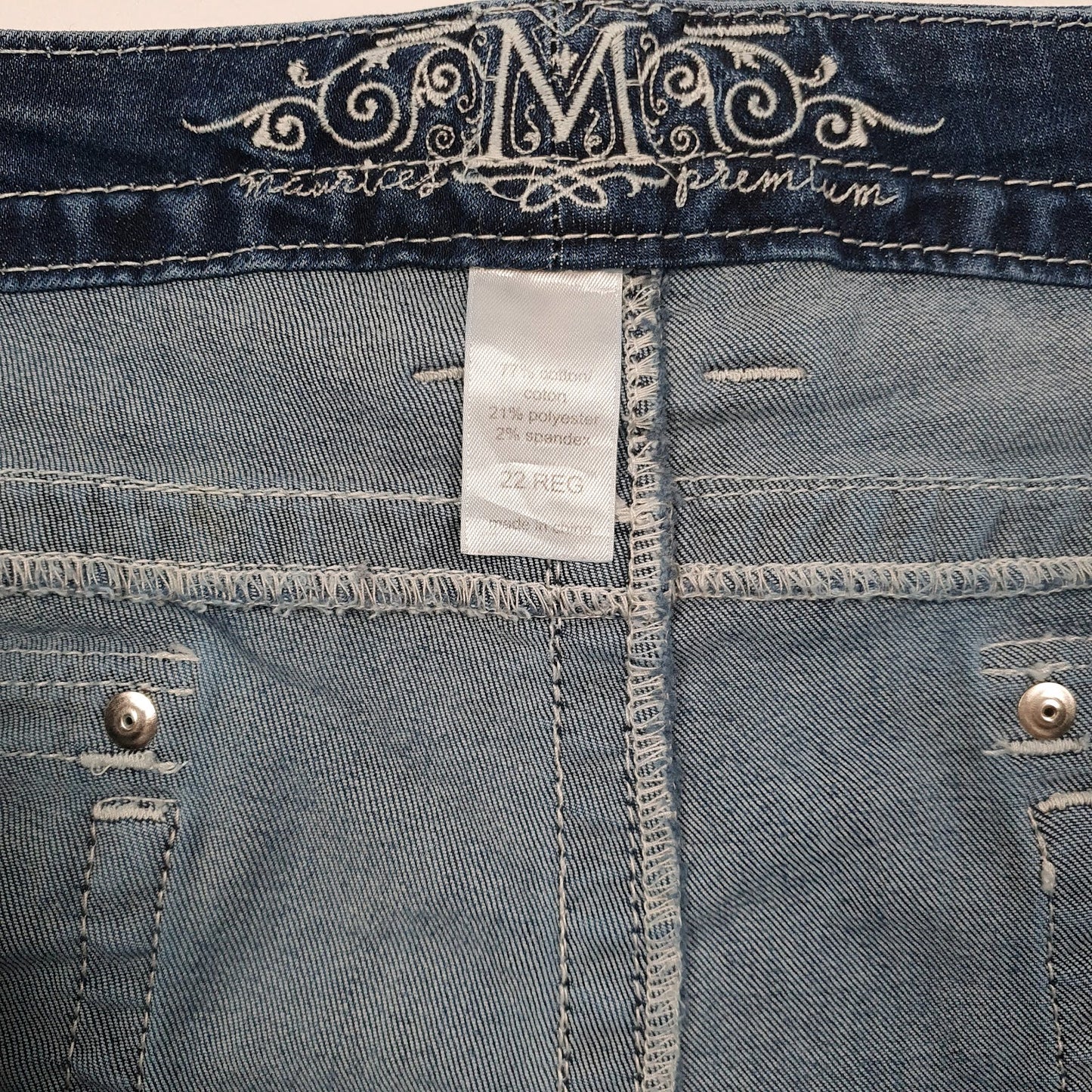 Womens Blue Maurices Premium Y2K  Jeans