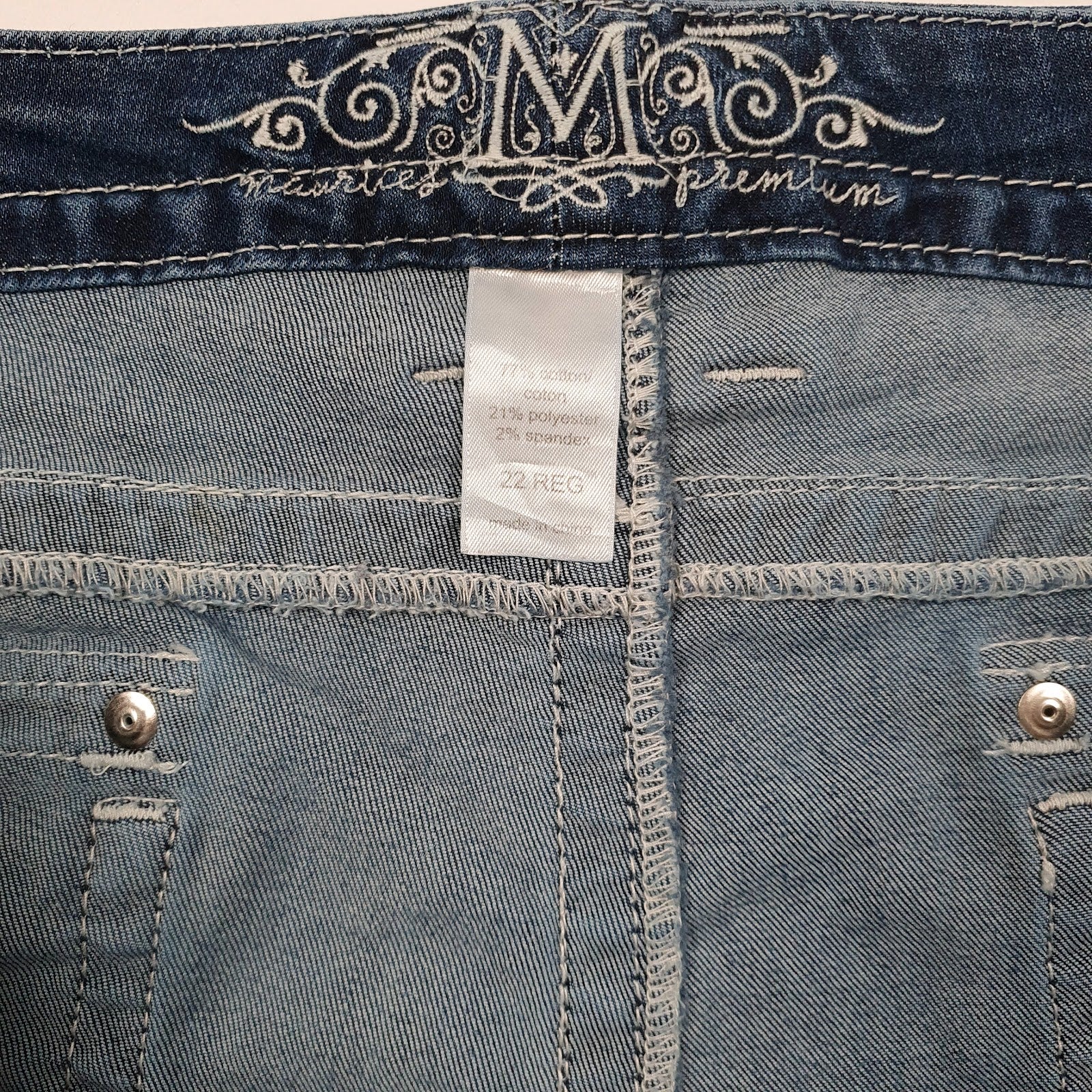 Womens Blue Maurices Premium Y2K  Jeans